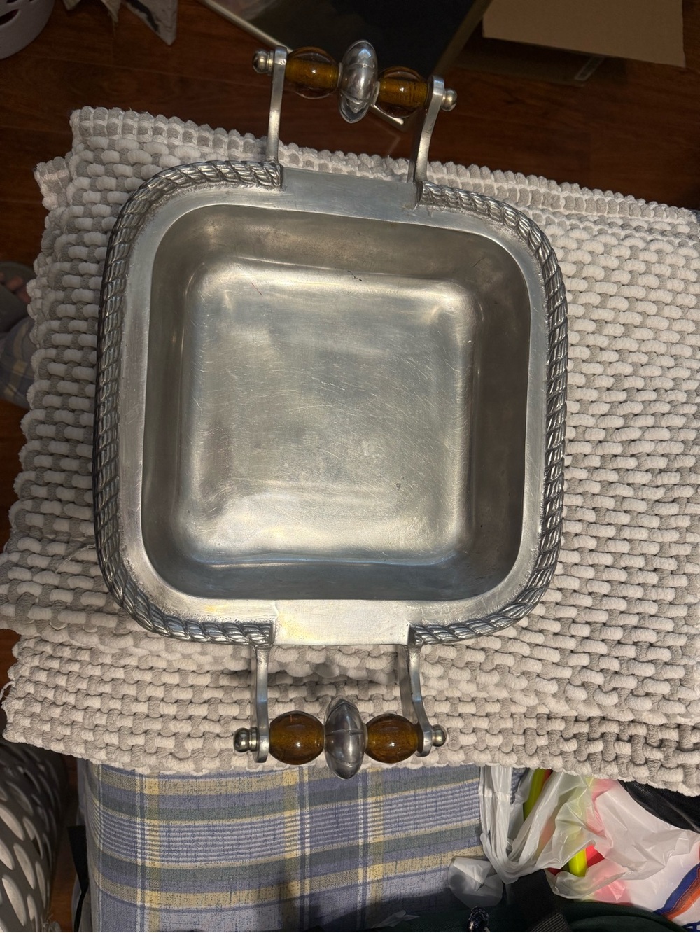 Pewter Serving Tray